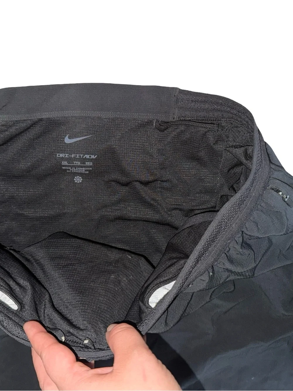 Nike Dri-Fit ADV Aeroswift Running Racing Pants Black Men XXL